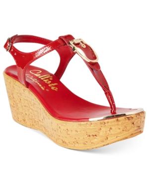 Callisto Barton Wedge Sandals Women's Shoes