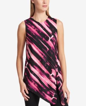 Dkny Asymmetrical Side-split Tunic