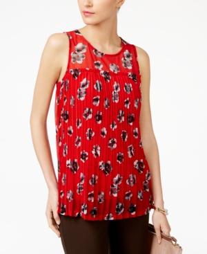 Inc International Concepts Pleated Tank Top, Only At Macy's
