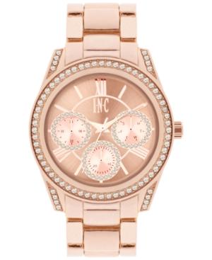 Inc International Concepts Women's Rose Gold-tone Bracelet Watch 40mm In001rg, Only At Macy's