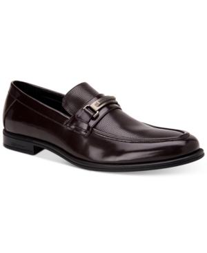 Calvin Klein Men's Aidan Box Loafers With Bit Men's Shoes