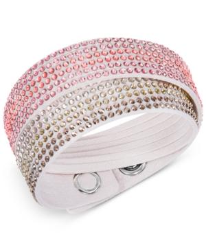 Swarovski Multicolor Crystal Double Wrap Bracelet