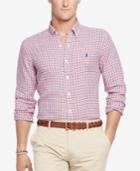 Polo Ralph Lauren Men's Men's Long-sleeve Checked Shirt