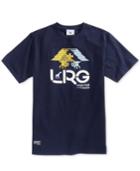 Lrg Men's Tree Illusion Graphic-print Logo Cotton T-shirt