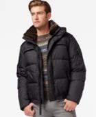 Marc New York Spruce Puffer Jacket With Removable Hood