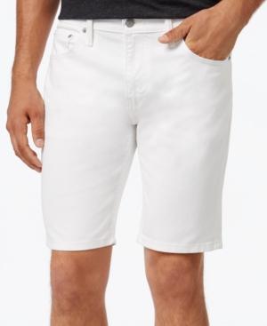 Levi's Men's 511 Hemmed White Denim Shorts