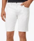 Levi's Men's 511 Hemmed White Denim Shorts