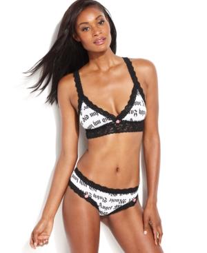 Hanky Panky L.a.m.b. Old English Bralette 6l7044 Women's Shoes