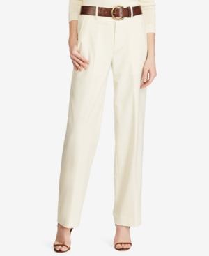 Polo Ralph Lauren Wool Crepe Straight Pants