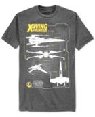 Men's Star Wars X-fight T-shirt From Fifth Sun