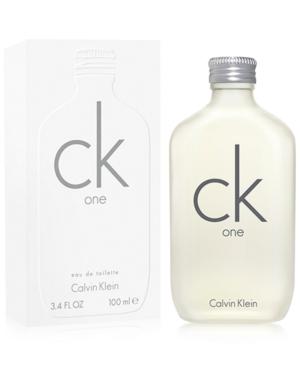 Calvin Klein Ck One Eau De Toilette, 3.4 Oz