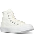 Converse Women's Chuck Taylor Hi Craft Leather Casual Sneakers From Finish Line