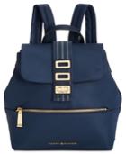 Tommy Hilfiger Triple-compartment Solid Small Backpack