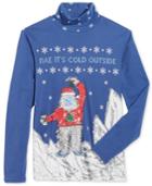 American Rag Men's Snow Monster Turtleneck Shirt, Only At Macy's