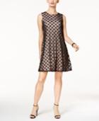 Nine West Metallic-dot Shift Dress