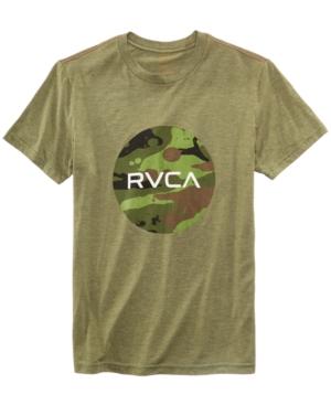 Rvca Men's Camo Graphic T-shirt