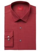 Alfani Men's Slim-fit Stretch Pin Dot Print Dress Shirt, Created For Macy's