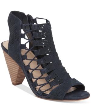 Vince Camuto Esray Perforated Dress Sandals Women's Shoes