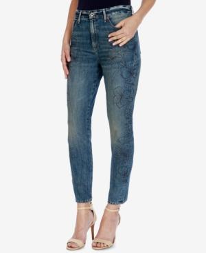 Lucky Brand Bridgette Floral-print Skinny Jeans