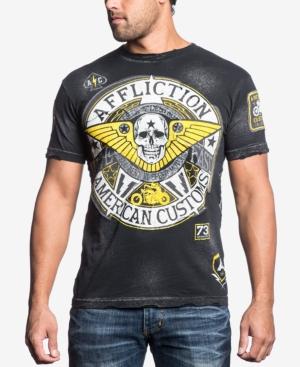 Affliction Men's Los Alamos Pieced Graphic-print T-shirt