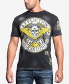 Affliction Men's Los Alamos Pieced Graphic-print T-shirt