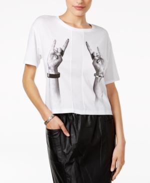 Guess Cropped Graphic T-shirt