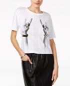 Guess Cropped Graphic T-shirt