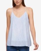 Tommy Hilfiger Printed V-neck Camisole, Only At Macy's