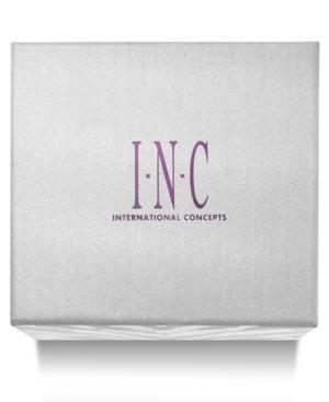 Inc International Concepts Gold-tone Jet Crystal Coil Bracelet