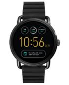 Fossil Q Gen 2 Wander Black Silicone Strap Touchscreen Smart Watch 45mm Ftw2103