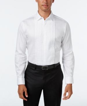 Inc International Concepts Men's Pleated Tuxedo Shirt, Only At Macy's