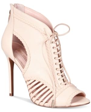 Avec Les Filles Joyce Lace-up Open-toe Pumps Women's Shoes