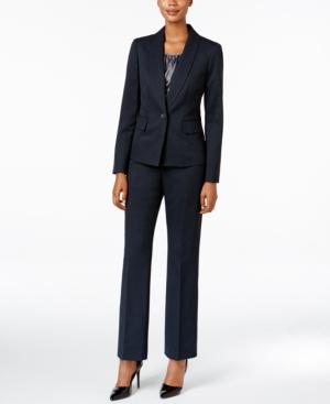 Le Suit Three-piece One-button Pantsuit