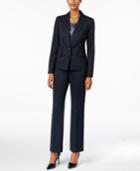 Le Suit Three-piece One-button Pantsuit