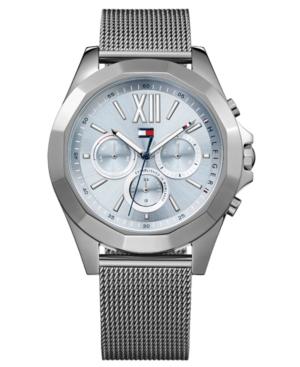 Tommy Hilfiger Women's Gunmetal Stainless Steel Mesh Bracelet Watch 40mm