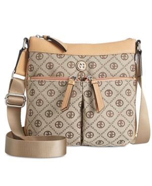 Giani Bernini Annabelle Chain Signature Crossbody, Only At Macy's