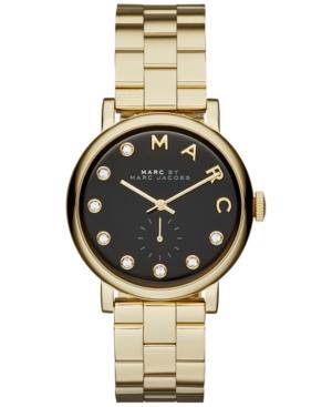 Marc By Marc Jacobs Women's Baker Dexter Gold-tone Stainless Steel Bracelet Watch 36mm Mbm3421