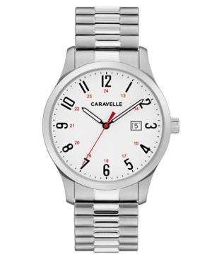 Caravelle New York By Bulova Men's Stainless Steel Bracelet Watch 40mm