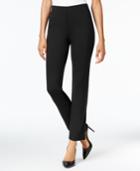 Jm Collection Hollywood Ponte-knit Pull-on Pants, Created For Macy's