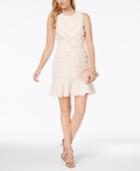 Adelyn Rae Eyelash Fringe A-line Dress