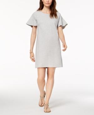 Style & Co Ruffle-sleeve A-line Dress, Created For Macy's