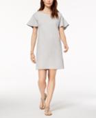 Style & Co Ruffle-sleeve A-line Dress, Created For Macy's