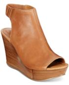 Kenneth Cole Reaction Sole Chick Platform Wedge Sandals Women's Shoes