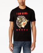 Sean John Men's I Am King Embroidered-lion T-shirt