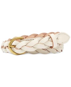 Fossil Skinny Braided Leather Belt