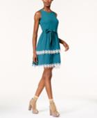 Maison Jules Tiered Fit & Flare Dress, Created For Macy's
