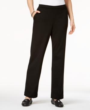 Alfred Dunner Play Date Pull-on Straight-leg Pants