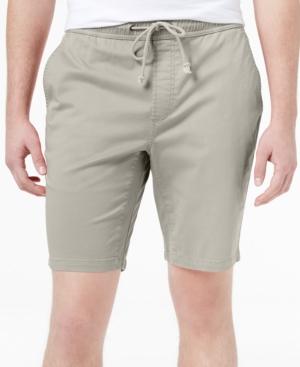 American Rag Men's Classic-fit Stretch Solid Drawstring Shorts, Only At Macy's