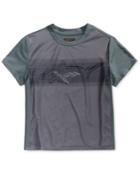 Greg Norman For Tasso Elba Men's Shark-print Performance Sun Protection T-shirt, Only At Macy's