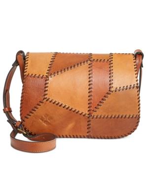 Patricia Nash Patchwork Positano Square Saddle Bag